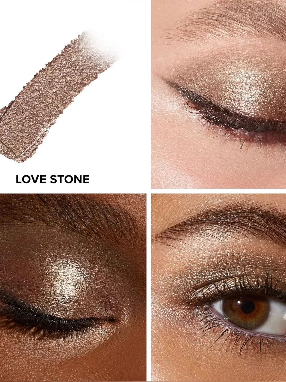 Too Faced Brand New. Quickie Queen Eyeshadow Stick. Color: Love Stone, warm.